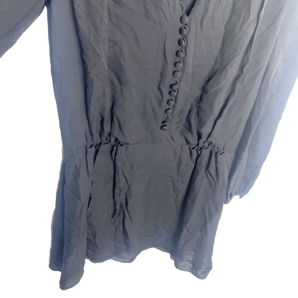 Alexander Wang black dress silk size 4 - Picture 4 of 5